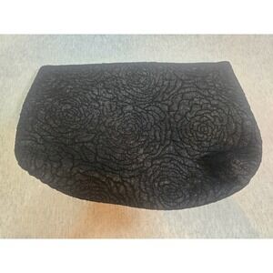 Lancome Paris Black Rose Travel Cosmetic Makeup Bag L33